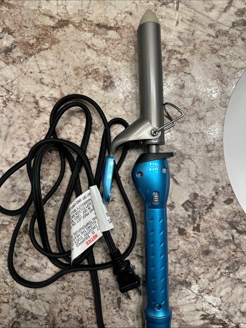 BaBylissPRO Curling Iron with Clamp